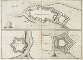 1505-I-42(rood) 3e exemplaar Schencken Schans - S. Andries - 't Fort Nassau of De Voorn, 1653
